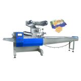 Pizza/Pan Cake/Noodles/Bread/Chocolate Block/Vegetable Packaging Machine/Flow Wrapper/Sealing Machine